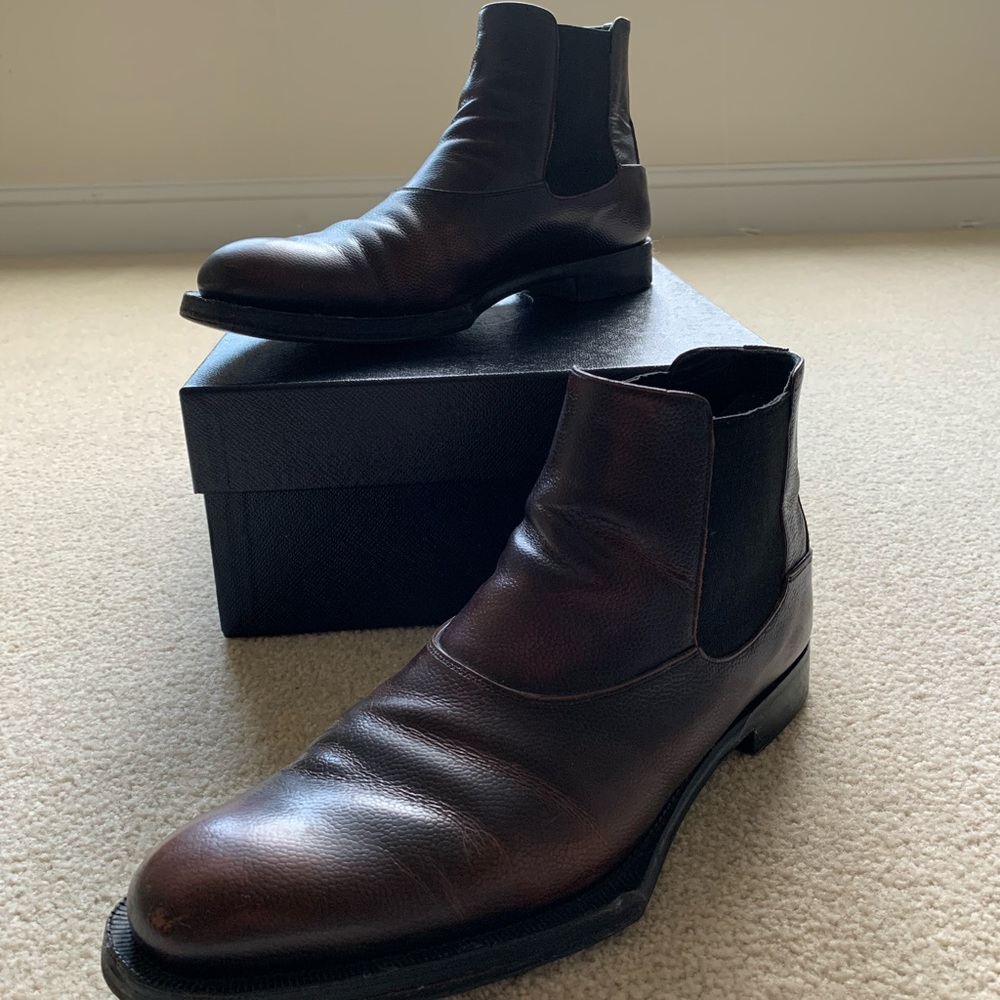 men’s Prada leather boots - Picture 4 of 4